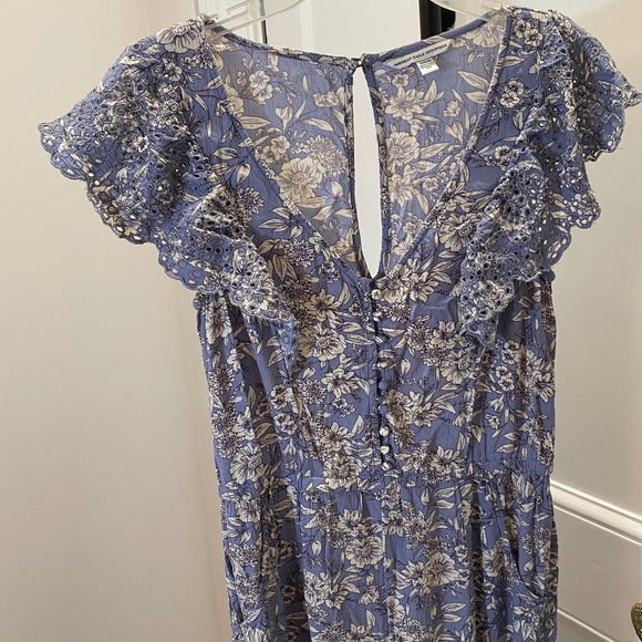 American Eagle Outfitters Blue/Lavender Jumpsuit - Size Medium - Picture 2 of 10